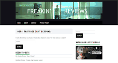 Desktop Screenshot of freakinreviews.com